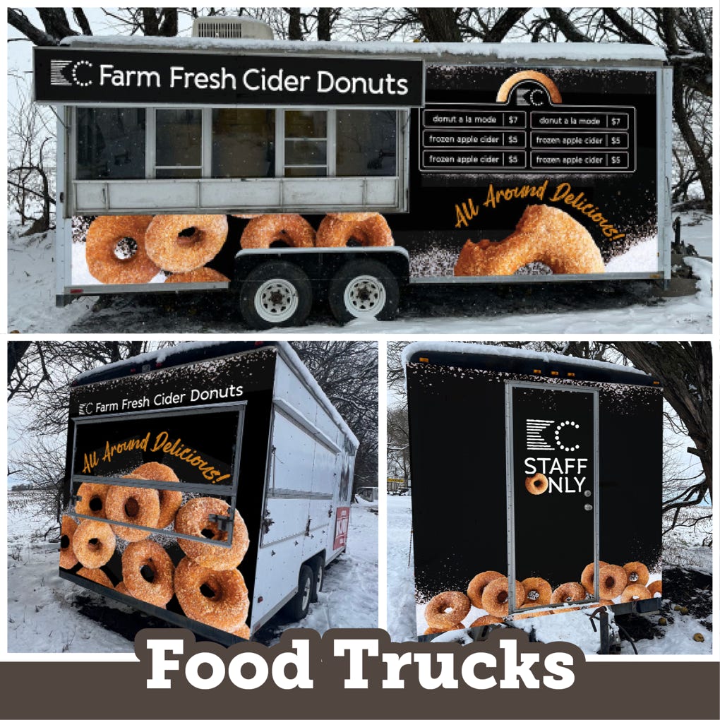 MacArt Food Truck Signage