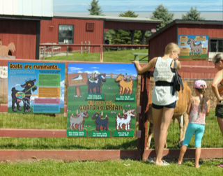 Howell's Goat Education Signs