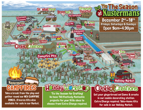 Kustermans Christmas Map